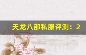 天龙八部私服评测：2025 年最新商业服推荐，哪个最赚钱？